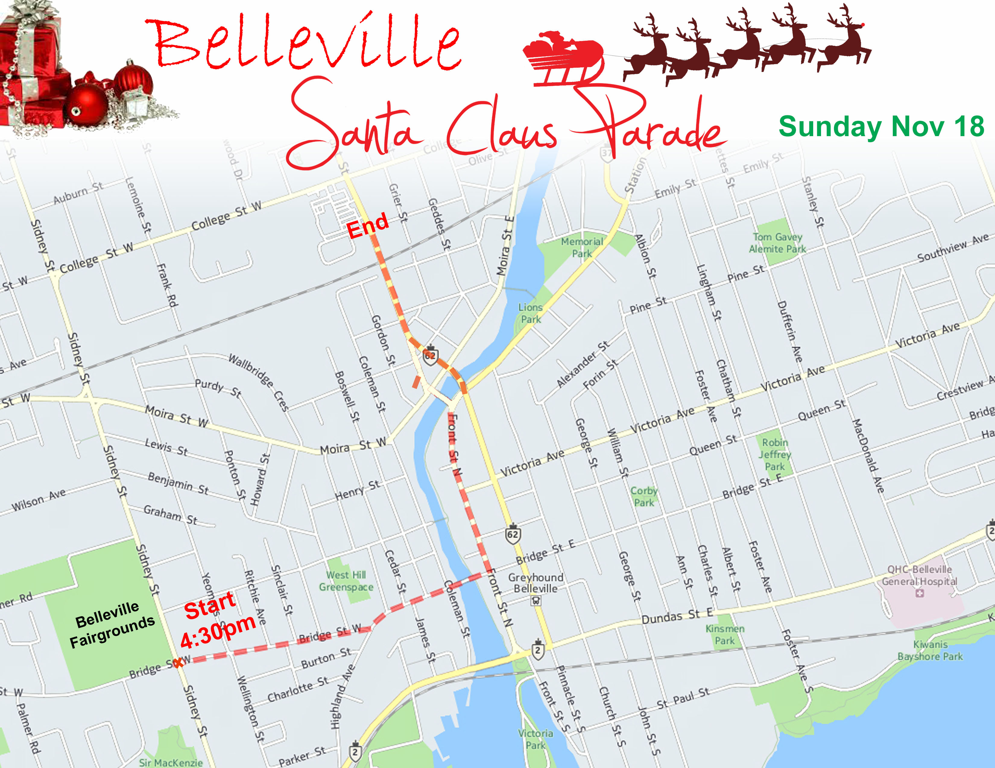 Santa Claus Parade Route 2024 Tickets - Fiann Jeralee